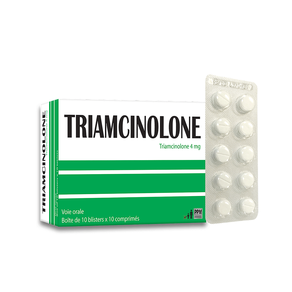 TRIAMCINOLONE 4mg Tablet